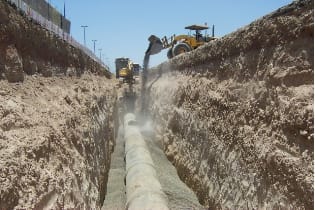 مشروع شبكة الصرف - المرحلة الثانية